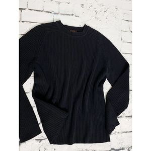 Metropolitan by Lord & Taylor Blk Sweater sz Lg